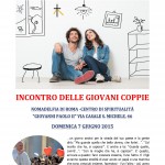 INCONTRO DELLE GIOVANI COPPIE 7 giugno 2015-page-001